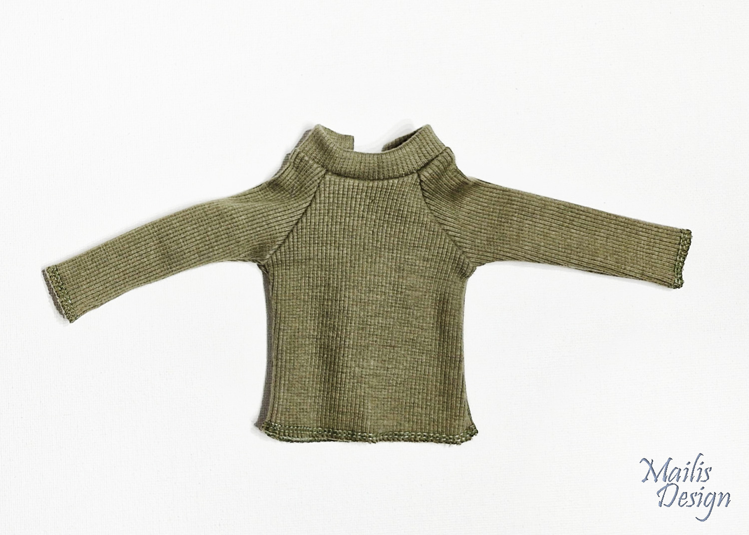 Nuku pullover, oliiviroheline, Paola Reina 32 cm