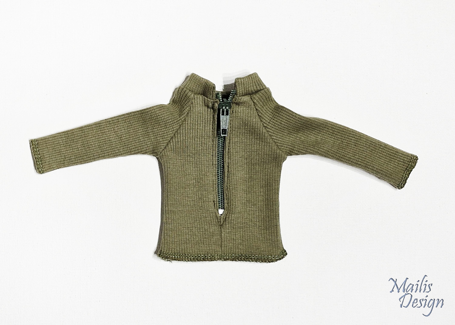 Nuku pullover, oliiviroheline, Paola Reina 32 cm