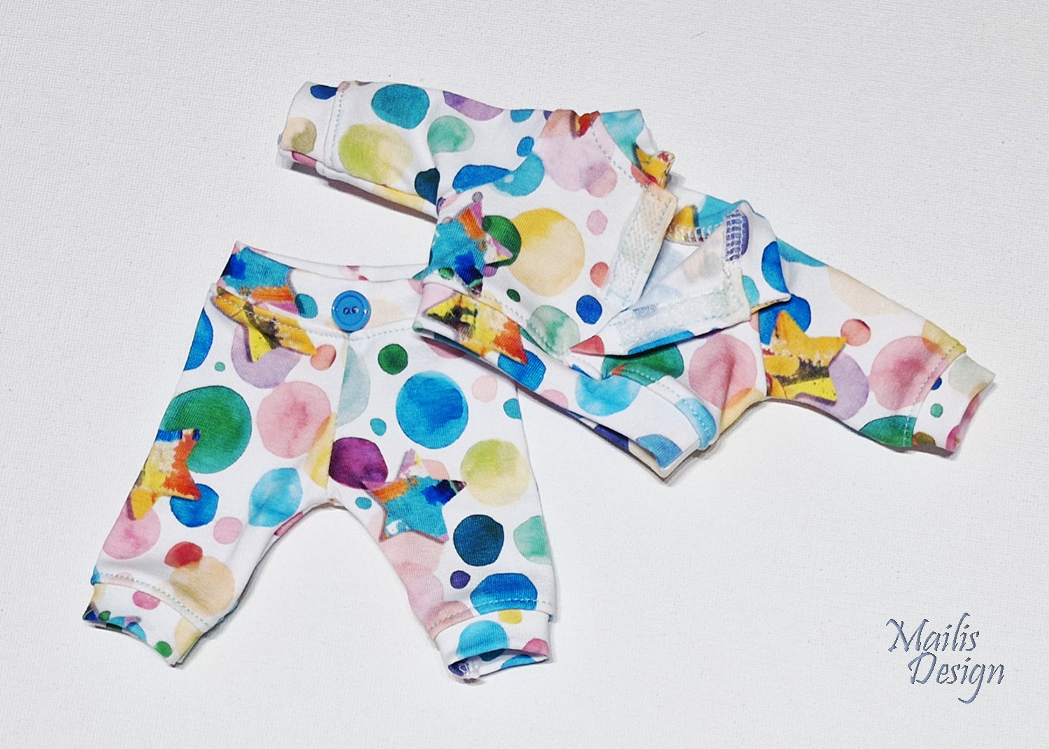 Nukuriided 25 cm nukule, pidžaama, mummuline