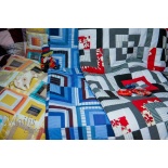 Large patchwork quilts